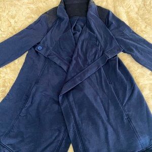 Deep Blue Lululemon Cardigan